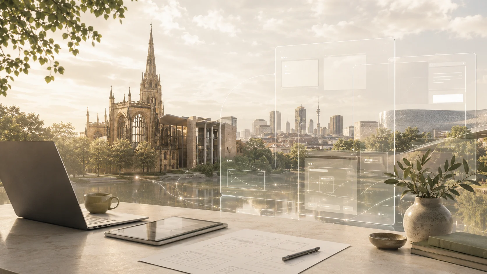 Coventry cityscape